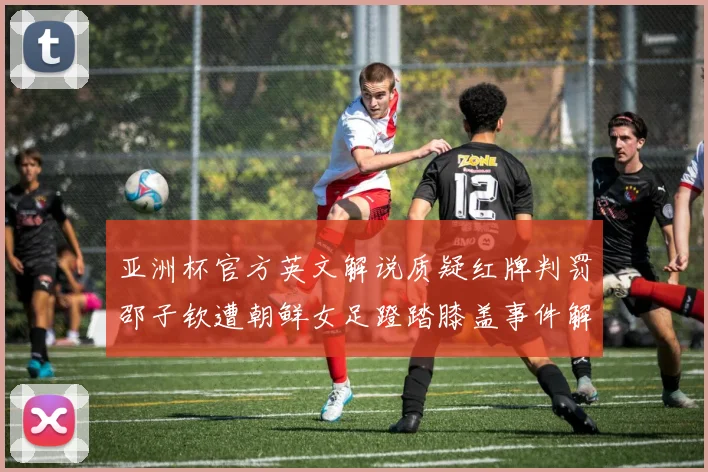 亚洲杯官方英文解说质疑红牌判罚邵子钦遭朝鲜女足蹬踏膝盖事件解析